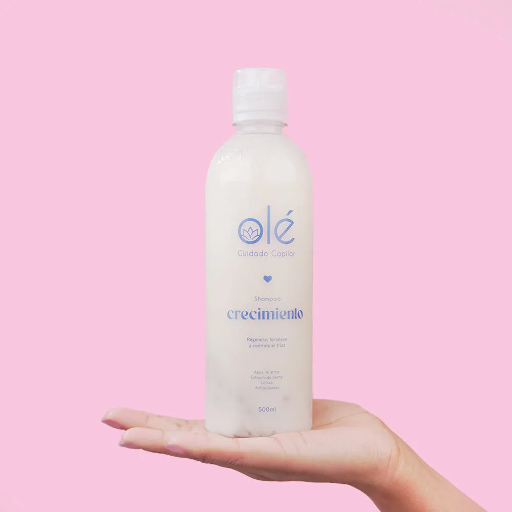Shampoo Fortalecimiento Y Crecimiento ( arroz) OLE *500ML*