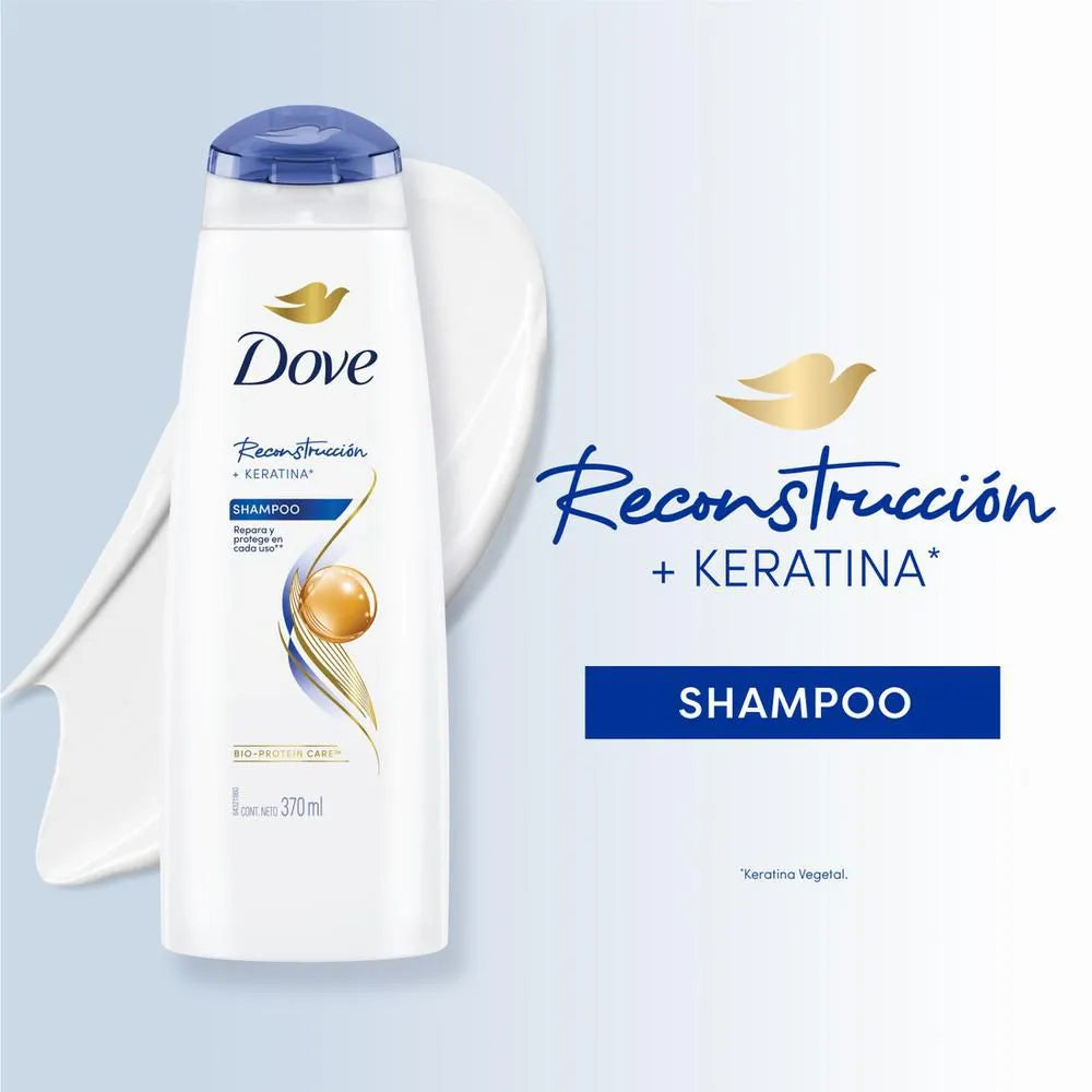 Shampoo Reconstrucción Keratina Dove *200ML*