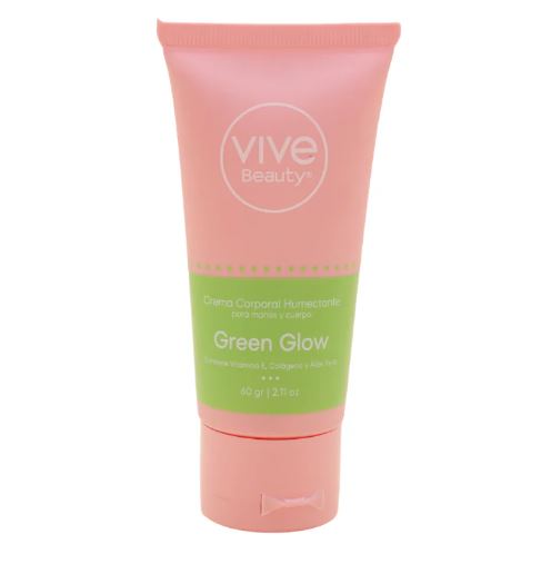 Mini Crema Corporal Vive Beauty Green Glow