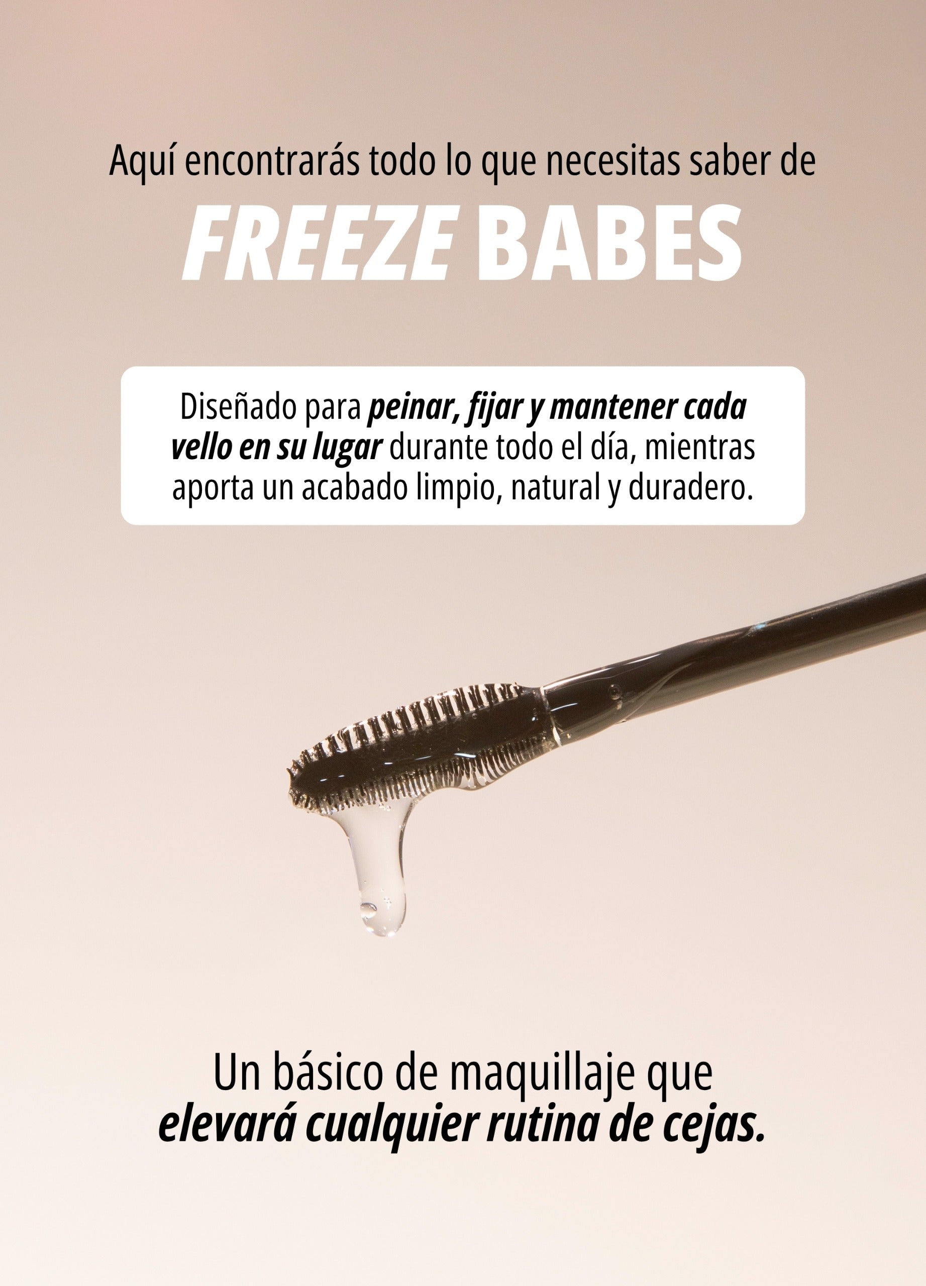 Gel Fijador De Cejas Ani-k Fressze Babes