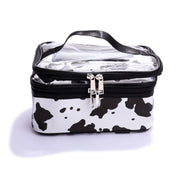 Cosmetiquera Doble Cow Print