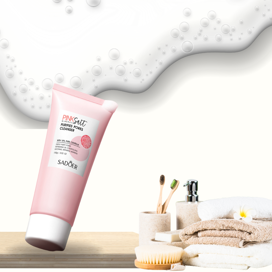 Jabón Facial Sal Rosa Himalaya SADOER *100GR*