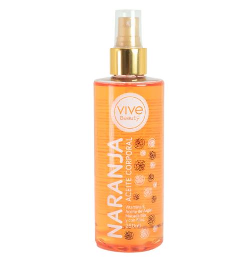 Aceite Corporal Vive Beauty Naranja *250ML*