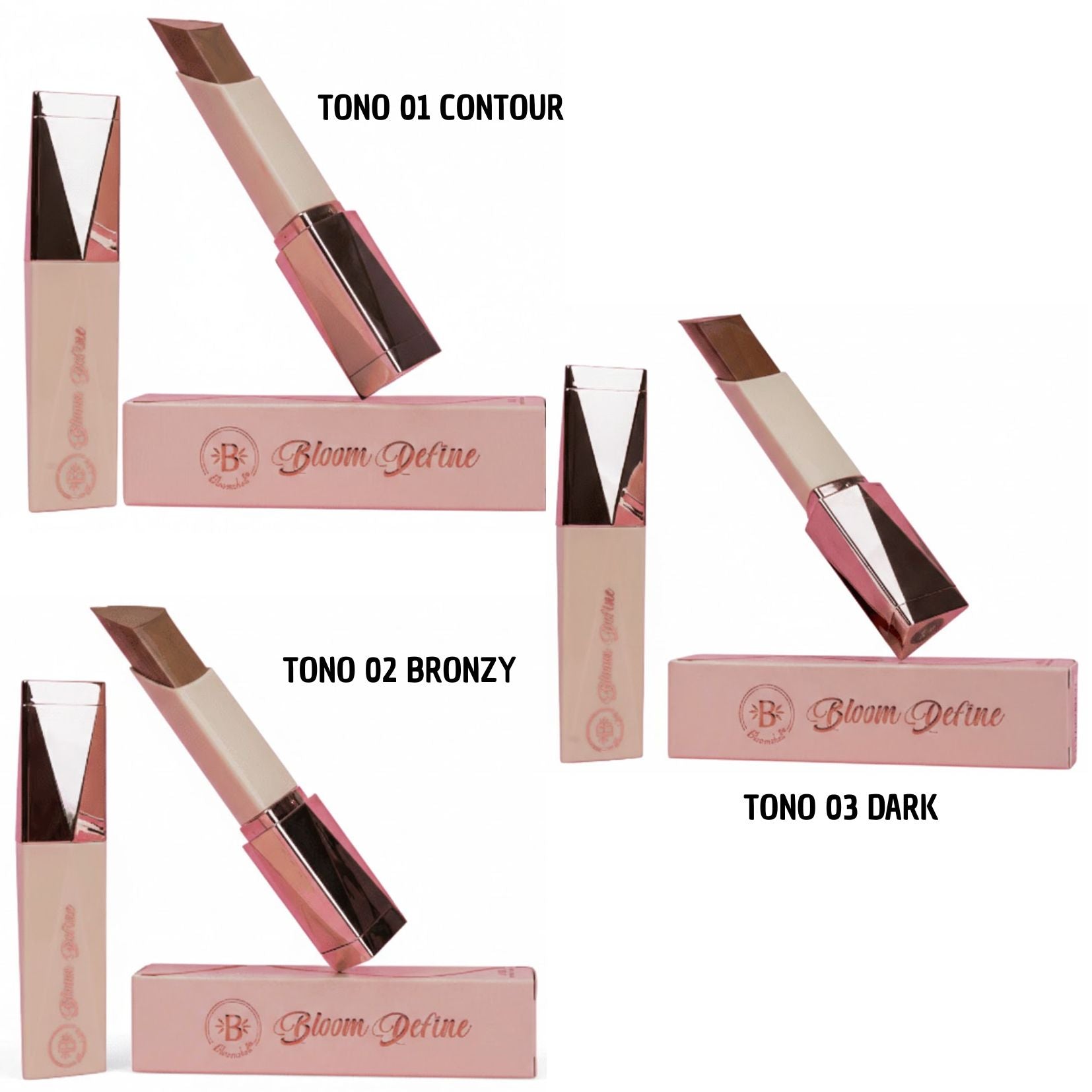 Bronzer Y Contorno Bloom Define Bloomshell