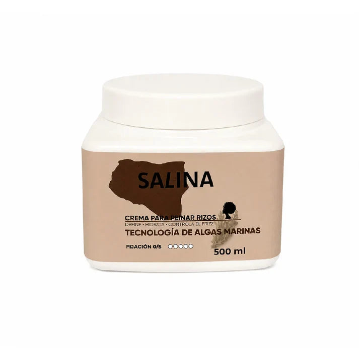 Crema Para Peinar Rizos 500ml Salina