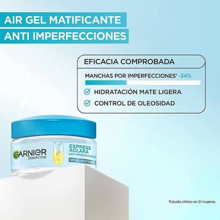 Crema En Gel Loreal Anti Imperfecciones Garnier X50 ML