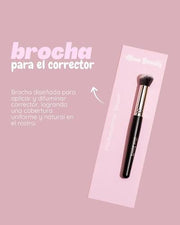 Brocha Profesional Angular Corrector Alma Beauty
