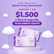 2x1 Mini Toallitas Bloom Fresh Bloomshell