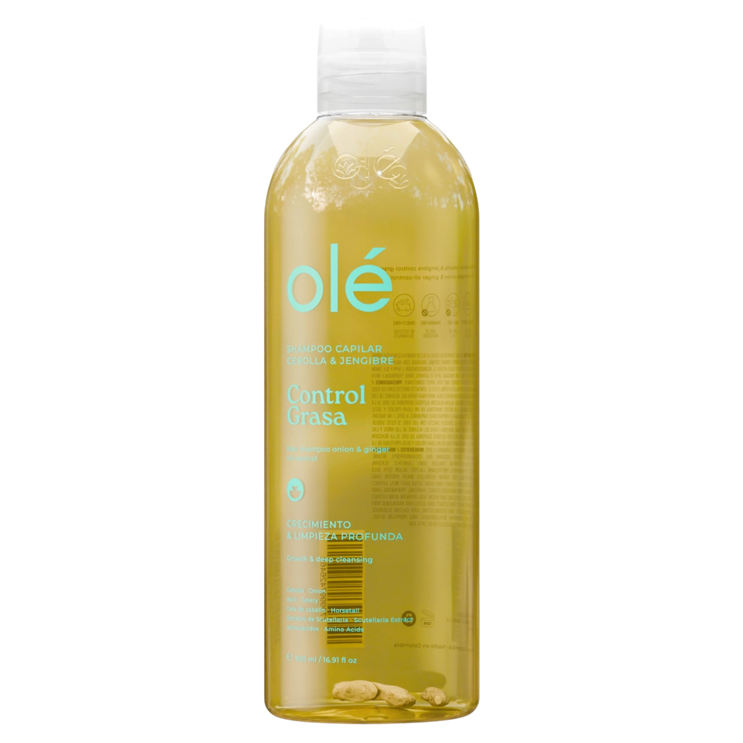 Shampoo Control Grasa (cebolla y jengibre) OLE *500ML*
