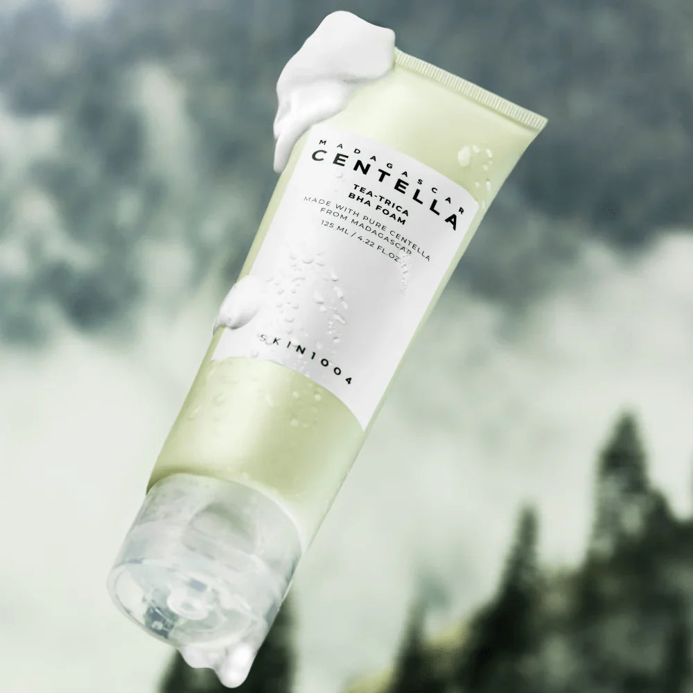 Limpiador Facial Tea Trica BHA Foam Madagascar Centella *125ML*