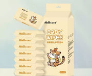 Pañitos Humedos Baby Wipes Amarillos