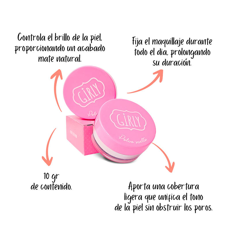 Mini Polvo Suelto Girly *20gr* (Viajero)