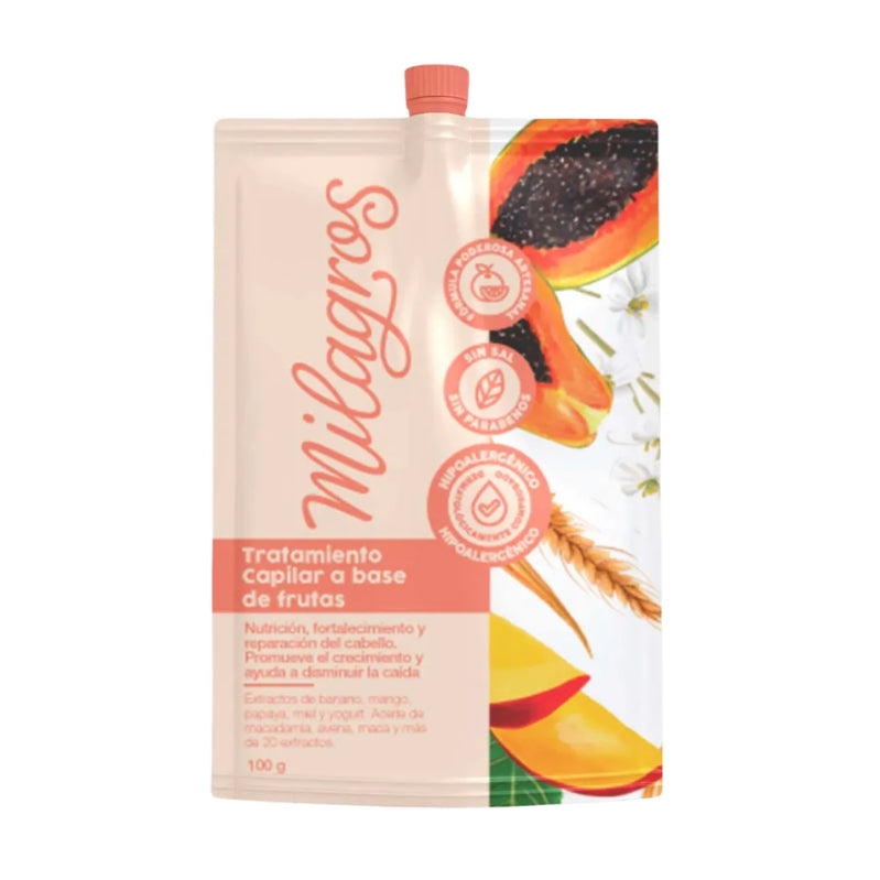 Tratamiento A Base Extractos De Frutas Milagros En Sachet *100GR*