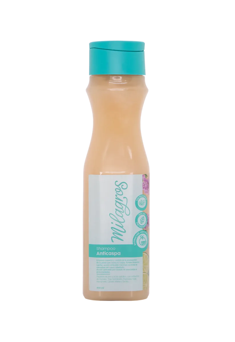 Shampoo Anticaspa Milagros *450ML*