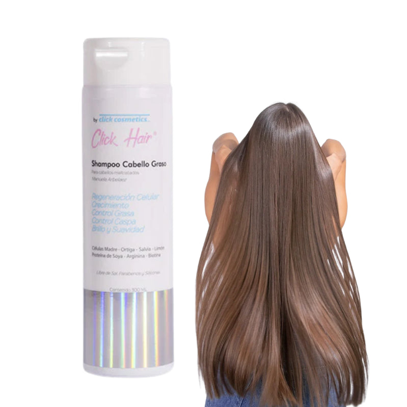 Shampoo De Aji Cabello Graso Click Hair *300ML*