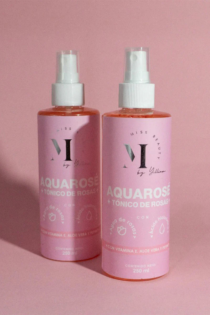 Tonico De Rosas Aquarose Aloe Vera y Pepino 250ml Miss Beauty